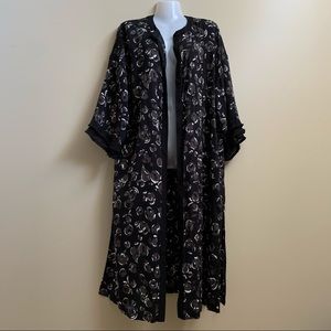 Addition Elle long black KIMONO PLUS SIZE
